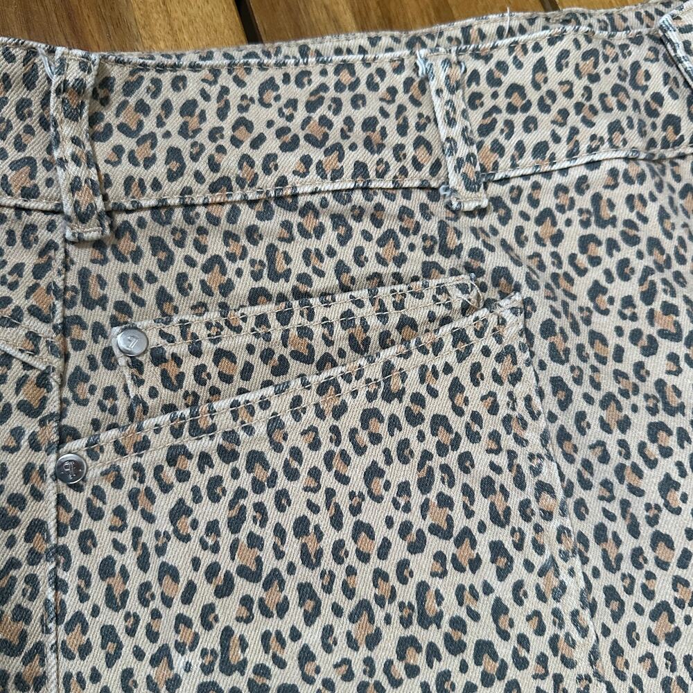 Pilcro The Wanderer Animal Print Jeans 33 Tall - Picture 6 of 14